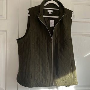 Army green vest